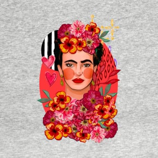 Frida Bouquet T-Shirt